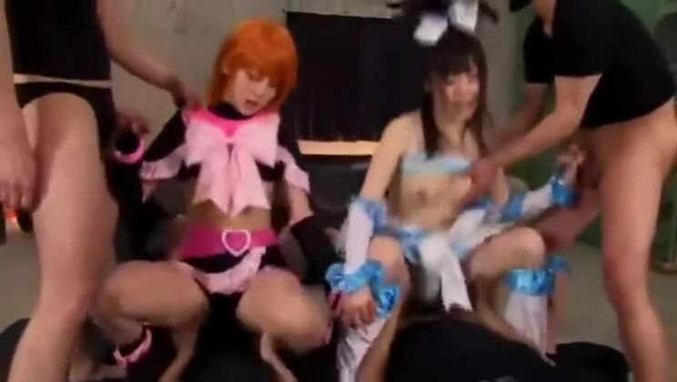 可愛い戦士ヒロイン屈辱ツボミ2