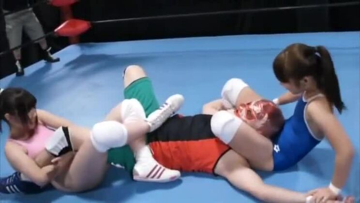 日本のミックスドタッグチームレスリング2