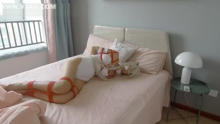 中国風コスプレ緊縛