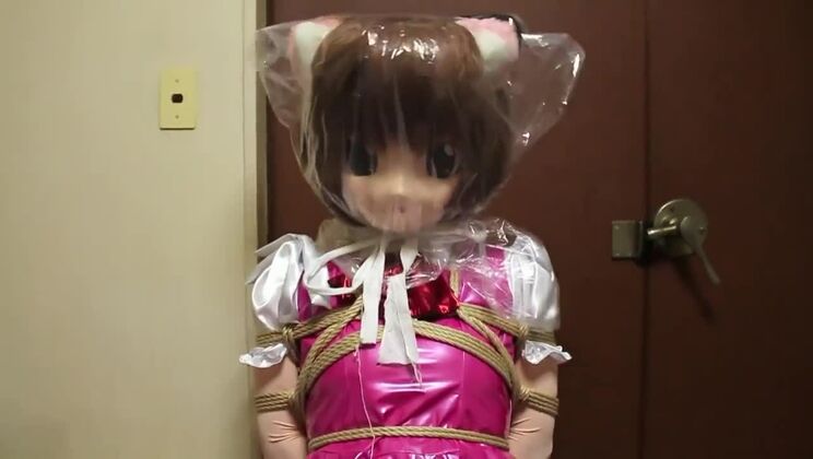 cocoasoft 日本の緊縛プレイ 息止め 着ぐるみ 緊縛 wsm_mikeneko_chair